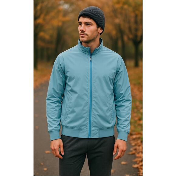 NWT Outdoor Voices Interstate Full Zip Jacket Midnight Navy Size M Fall Layering - Picture 1 of 7